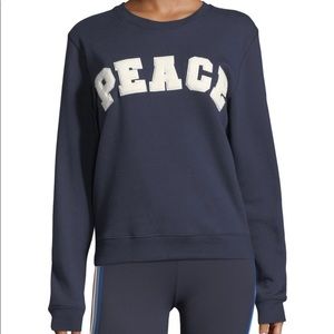 Tory sport peace crew neck